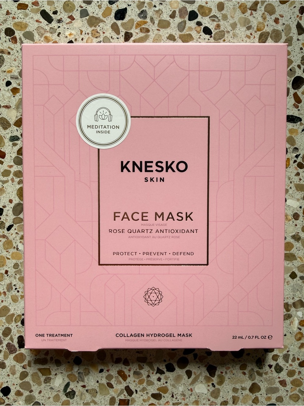 Rose Quartz Antioxidant Face Mask - Pink